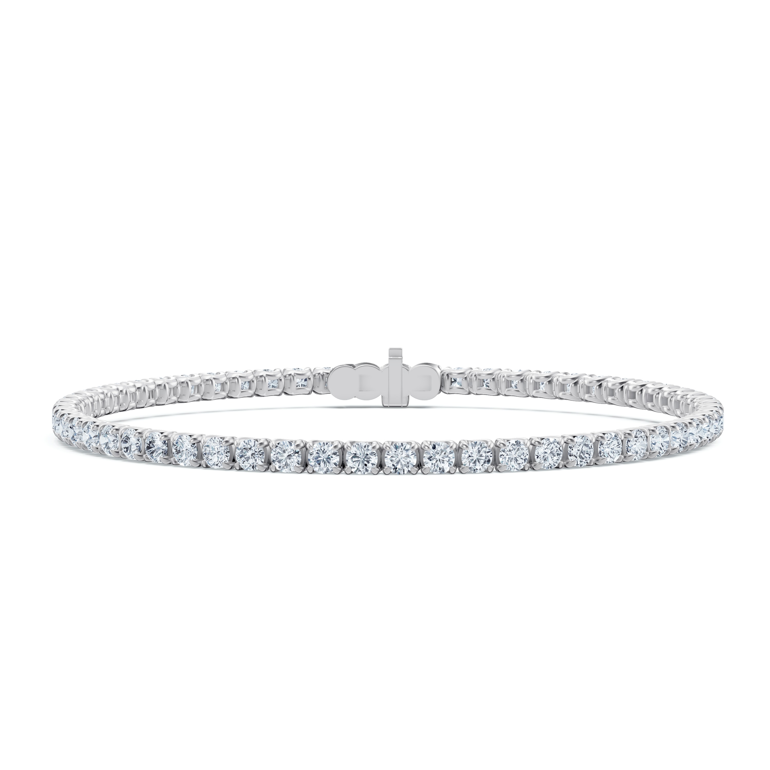 U-Prong Lab Diamond Tennis Bracelet (3.50 ct. tw.) - 8 In.