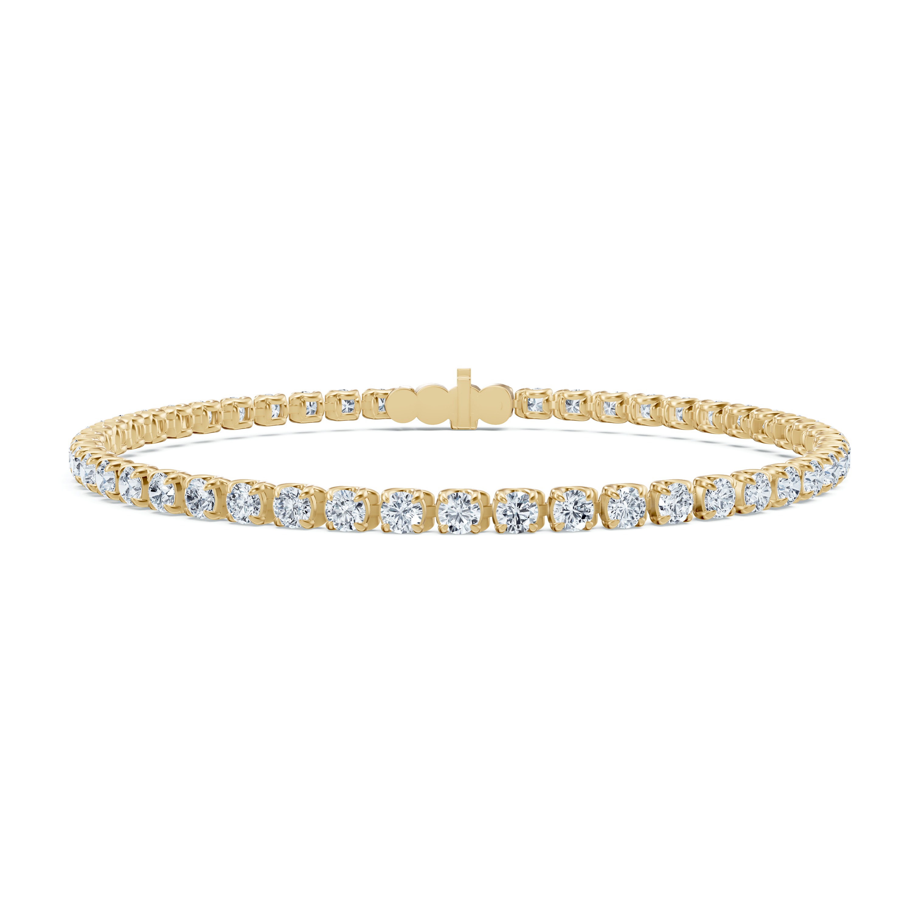 U-Prong Lab Diamond Tennis Bracelet (3.80 ct. tw.) - 6.5 In.